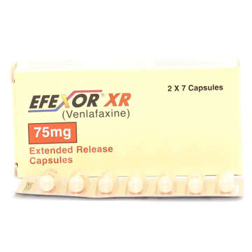 Picture of Efexor Xr 75mg Cap 7x2s