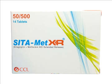 Picture of Sita Met Xr 50mg/500mg 7x2s