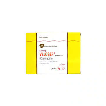 Picture of Velosef 500mg Cap 1x12s