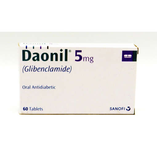 Picture of Daonil 5mg Tab 10x6s