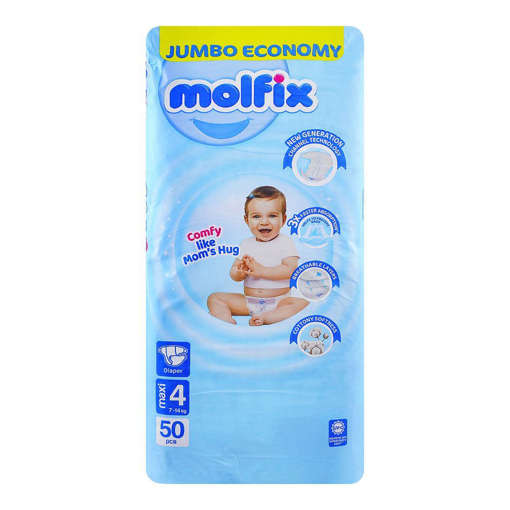 Picture of Molfix Maxi 4No 50pcs
