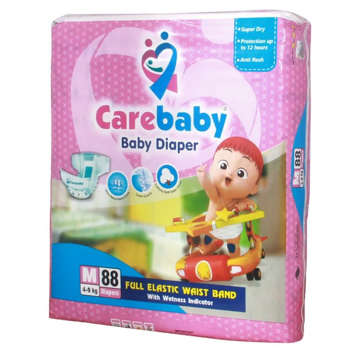 Carebaby Diaper M 88pcs