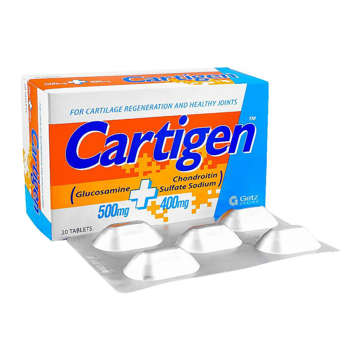 Picture of Cartigen 500+400mg Tab 5x4s