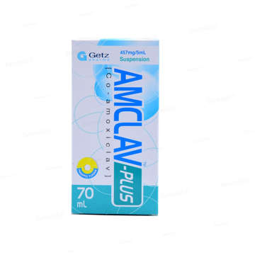Picture of Amclav Plus 457mg Syp 70ml