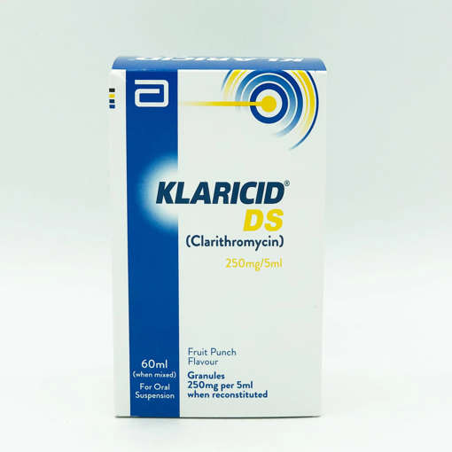 Picture of Klaricid Ds 250mg Syp 60ml