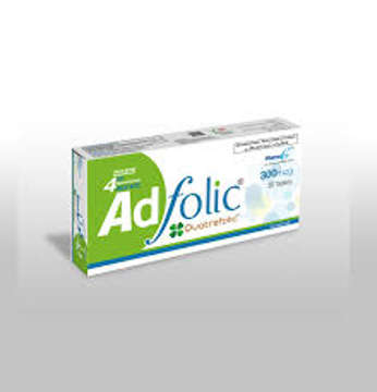 Picture of Ad Folic 300mcg Tab 10x3s