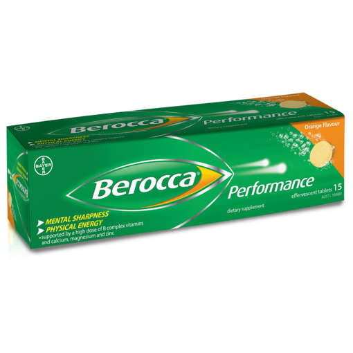 Picture of Berocca Tab 15x1 Orange