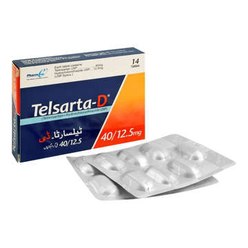 Picture of Telsarta-d 40/12.5mg Tab 7x2s