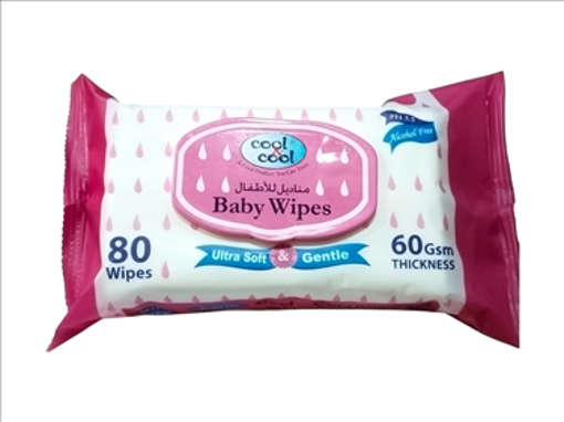 Picture of Cool&cool Baby Wipes 80pcs