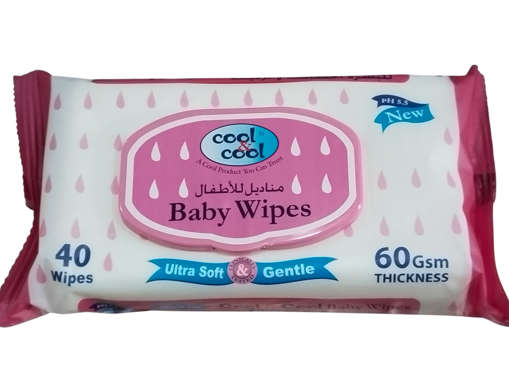 Picture of Cool&cool Baby Wipes 40pcs