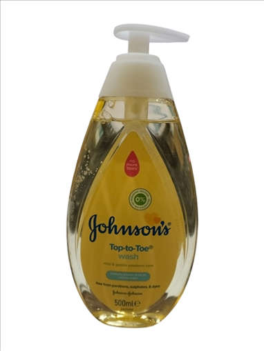 Picture of Johnsons Baby Top To Toe 500ml Pump Italy