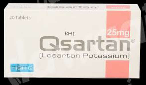 Picture of Qsartan 25mg Tab 10x2s