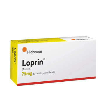 Picture of Loprin 75mg Tab 10x3s