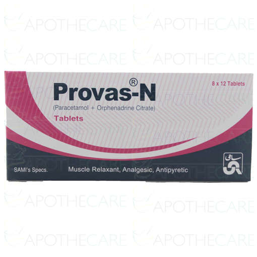 Picture of Provas N Tab 12x8s (samerol N)