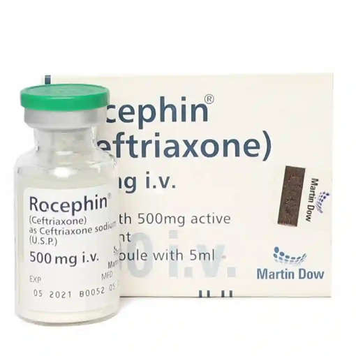 Picture of Rocephin 500mg Iv Inj