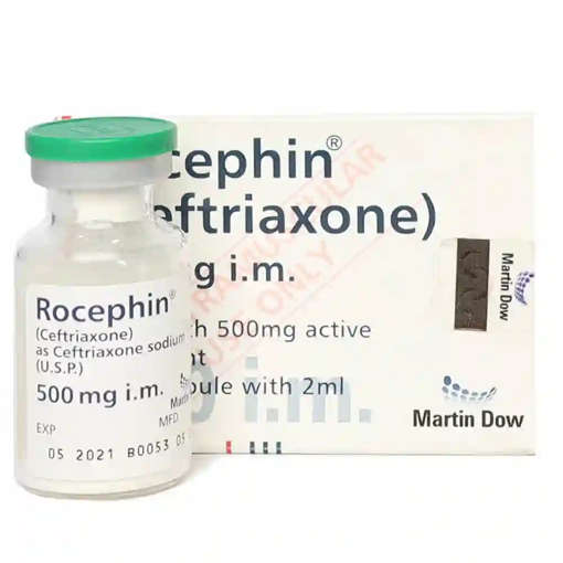 Picture of Rocephin 500mg Im Inj