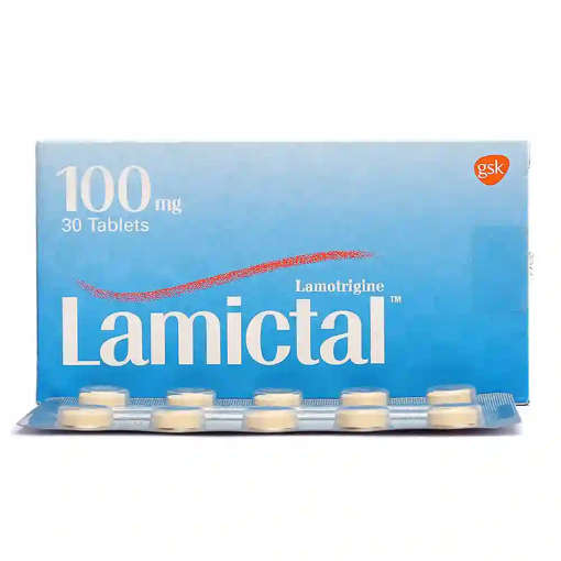 Picture of Lamictal 100mg Tab 1x30s