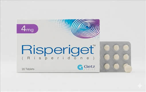 Picture of Risperiget 4mg 10x2s