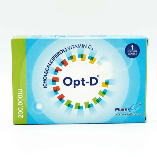 Picture of Opt D 200000iu Cap 1s