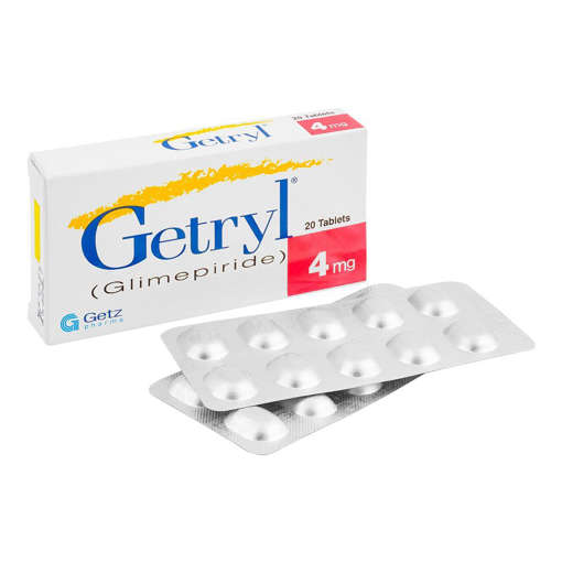 Picture of Getryl 4mg Tab 1s