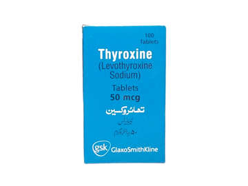 Picture of Thyroxine 50mcg Tab 100x1s