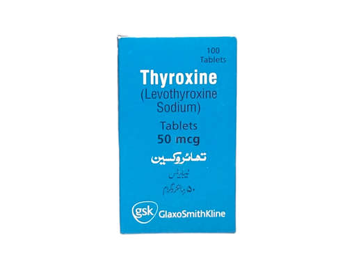Picture of Thyroxine 50mcg Tab 100x1s