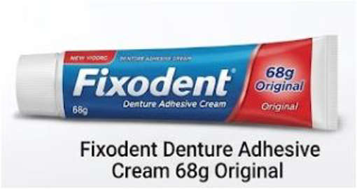 Picture of Fixodent Denture Adhesive Cream 68g Original