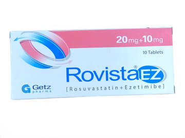 Picture of Rovista Ez 20mg+10mg Tab 10x1s