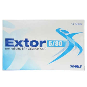 Picture of Extor 5mg/80mg Tab 14x1s