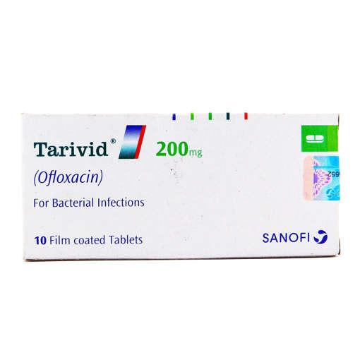 Picture of Tarivid 200mg Tab 1x10s