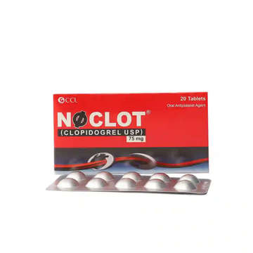 Picture of Noclot 75mg Tab 10x2s