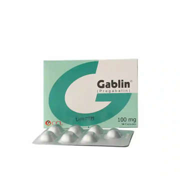 Picture of Gablin 100mg Cap 7x2s