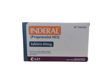 Picture of Inderal 40mg Tab 1x50s